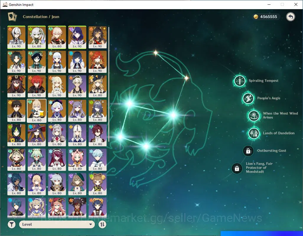Genshin Impact Accounts ASIA|AR 60|13 Limited+15(*5Weapon)|[Yelan,Hutao,Ka image 4