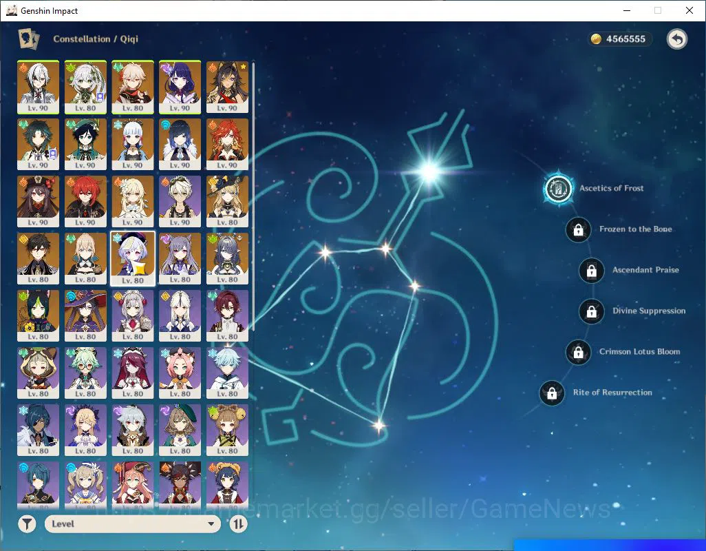 Genshin Impact Accounts ASIA|AR 60|13 Limited+15(*5Weapon)|[Yelan,Hutao,Ka image 5