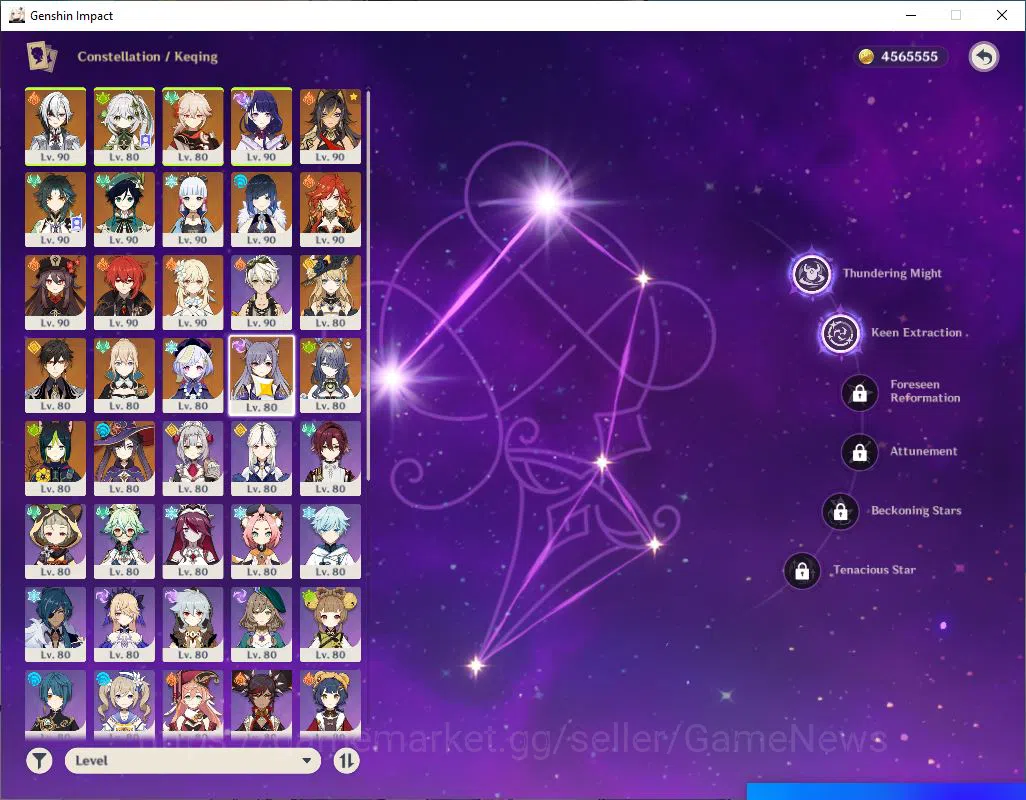 Genshin Impact Accounts ASIA|AR 60|13 Limited+15(*5Weapon)|[Yelan,Hutao,Ka image 6