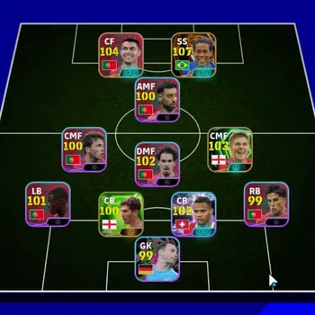 eFootball Accounts Legends & Iconic Players Android|NationalTeamPack Portugal2026|BigTime Ronaldinho Gaucho|Epic