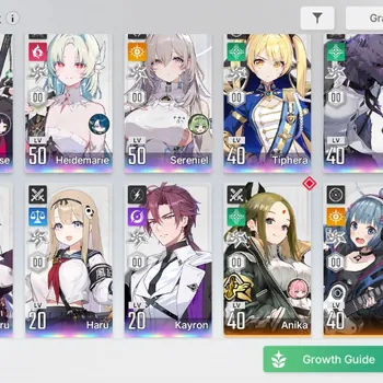 Chaos Zero Nightmare Accounts Global|Lv43|9 SSR 3 Limit