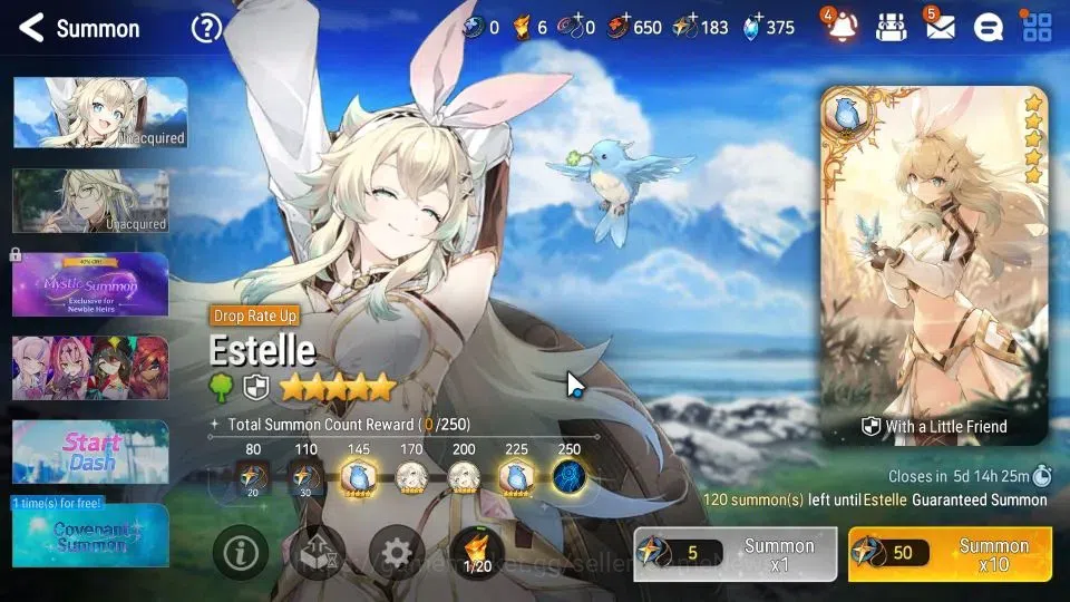 Epic Seven Accounts GLOBAL|UnVerif|New Era|2 ML(Successor Tanyu, Salom image 19
