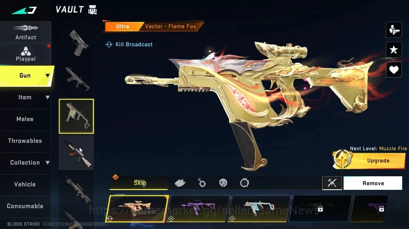 Blood Strike Accounts Asia|ETERNAL AK47 Lv3|Collab BLEACH[Byakuya]+TR[Ta image 18