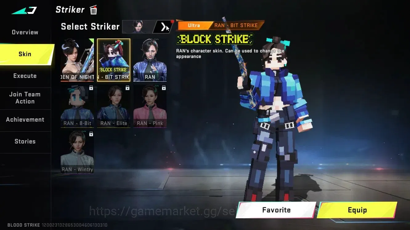 Blood Strike Accounts Asia|ETERNAL AK47 Lv3|Collab BLEACH[Byakuya]+TR[Ta image 9
