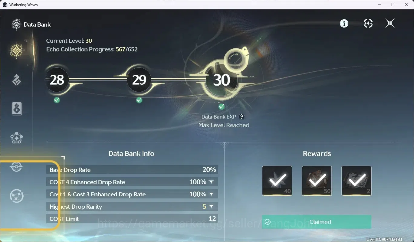 Wuthering Waves Accounts SEA|UL49|Rank5|5CharLimit[Hiyuki RC2(Sign),Lynae R image 18