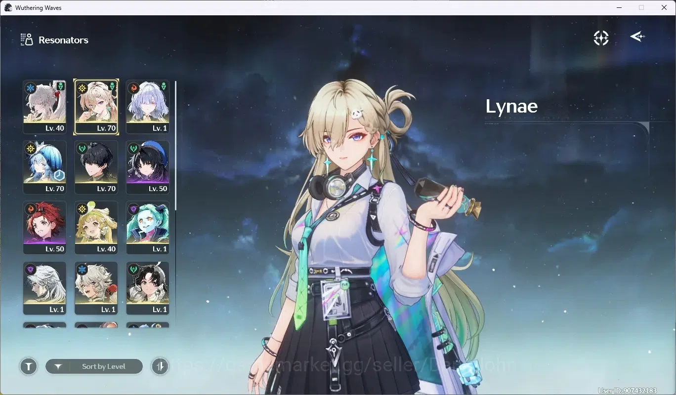 Wuthering Waves Accounts SEA|UL49|Rank5|5CharLimit[Hiyuki RC2(Sign),Lynae R image 2