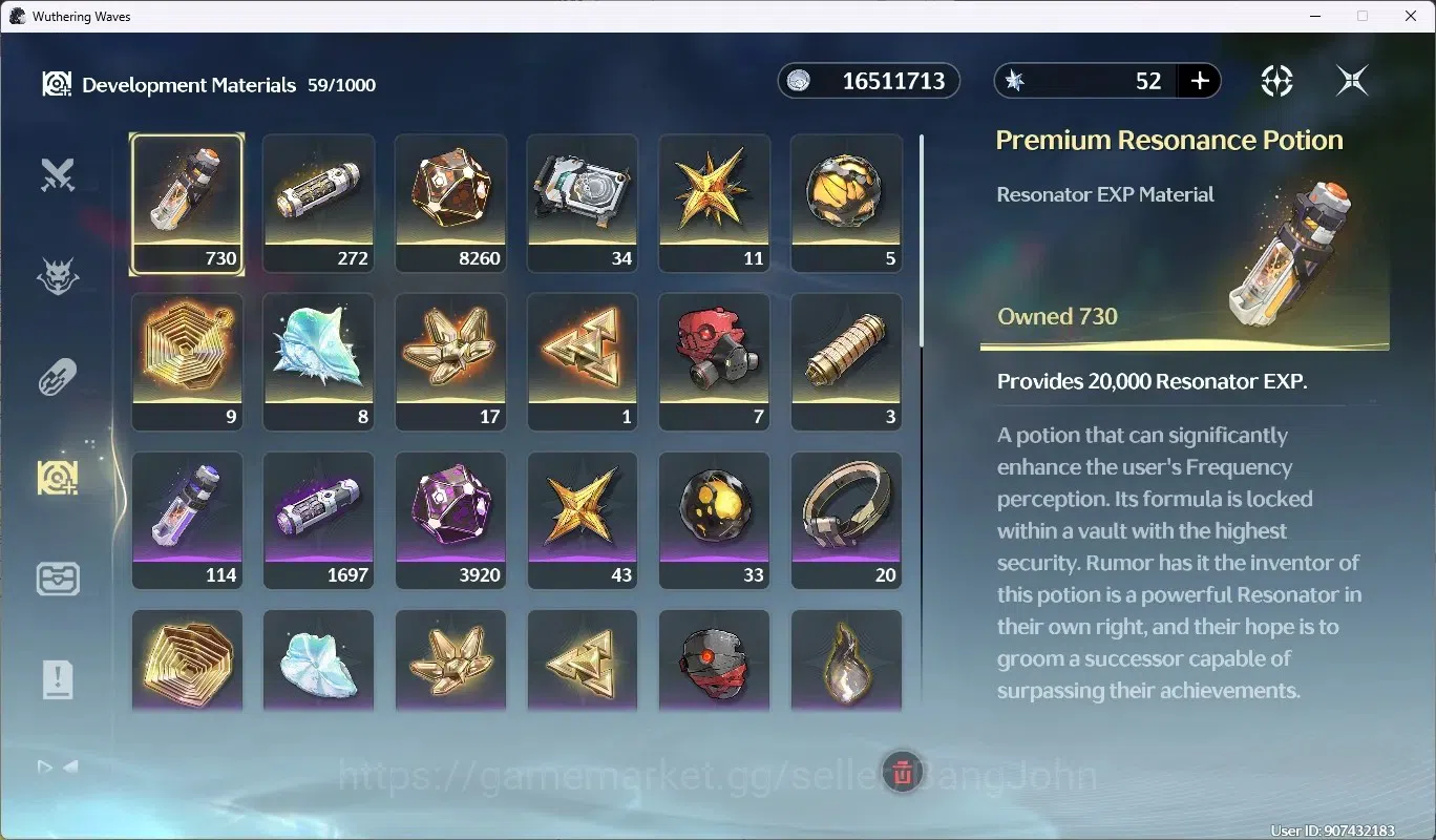 Wuthering Waves Accounts SEA|UL49|Rank5|5CharLimit[Hiyuki RC2(Sign),Lynae R image 6