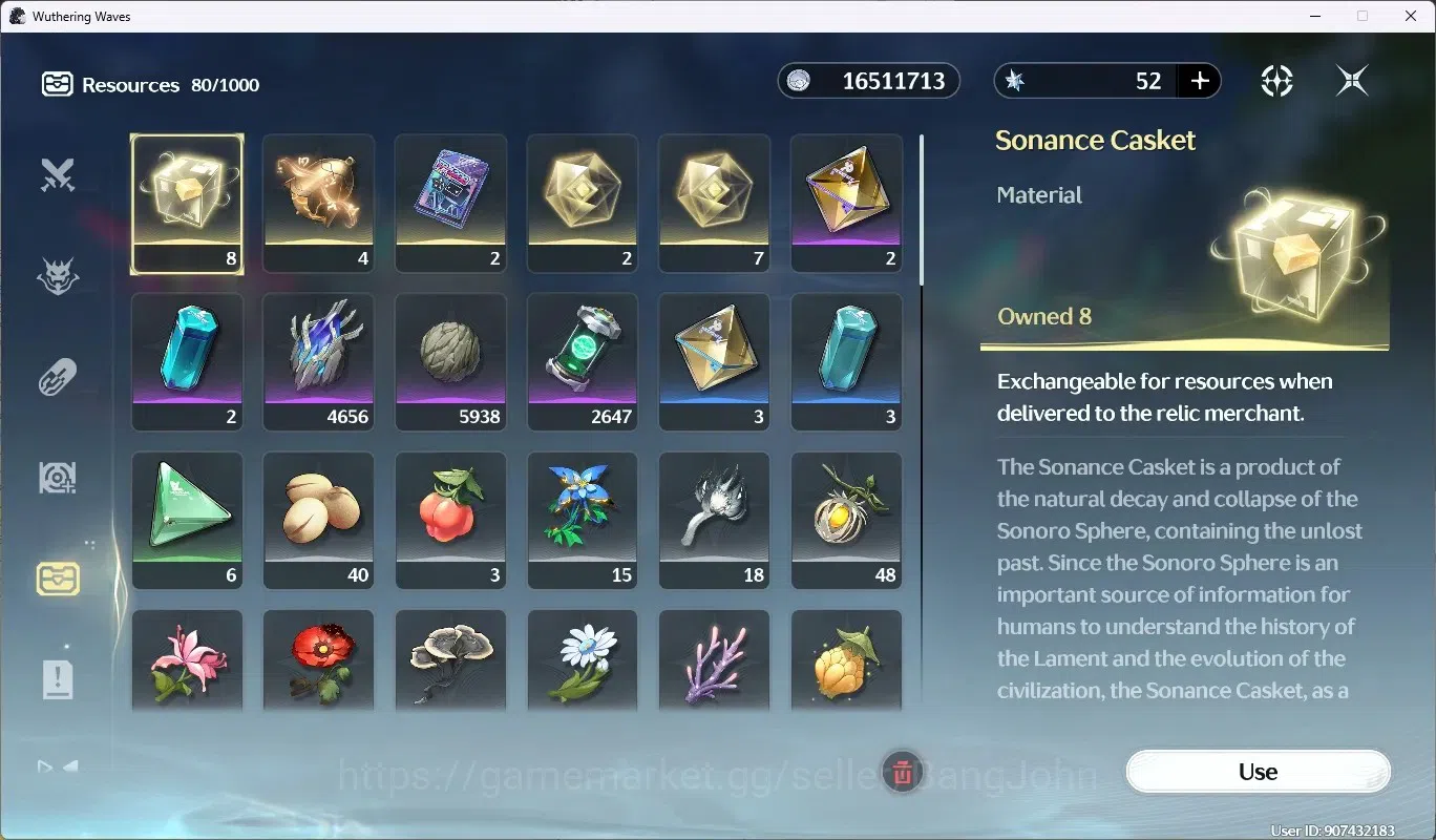 Wuthering Waves Accounts SEA|UL49|Rank5|5CharLimit[Hiyuki RC2(Sign),Lynae R image 7