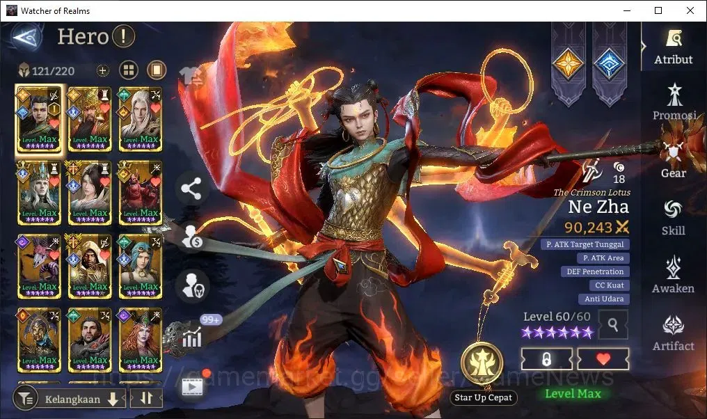 Watcher of Realms Accounts Global 60x|Lv 62| 2M Power|3 Lord[Rivenhald,Laya,T image 10