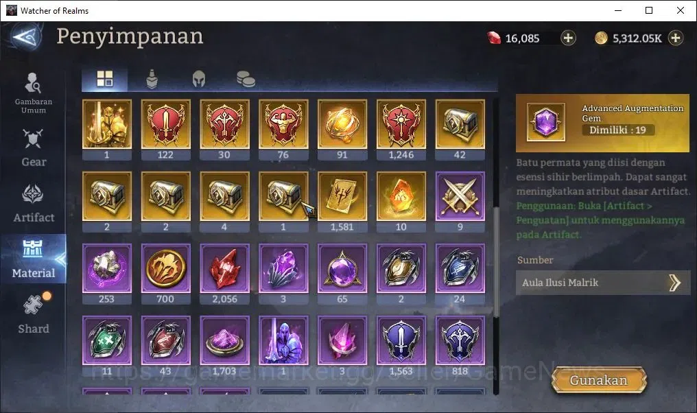Watcher of Realms Accounts Global 60x|Lv 62| 2M Power|3 Lord[Rivenhald,Laya,T image 16