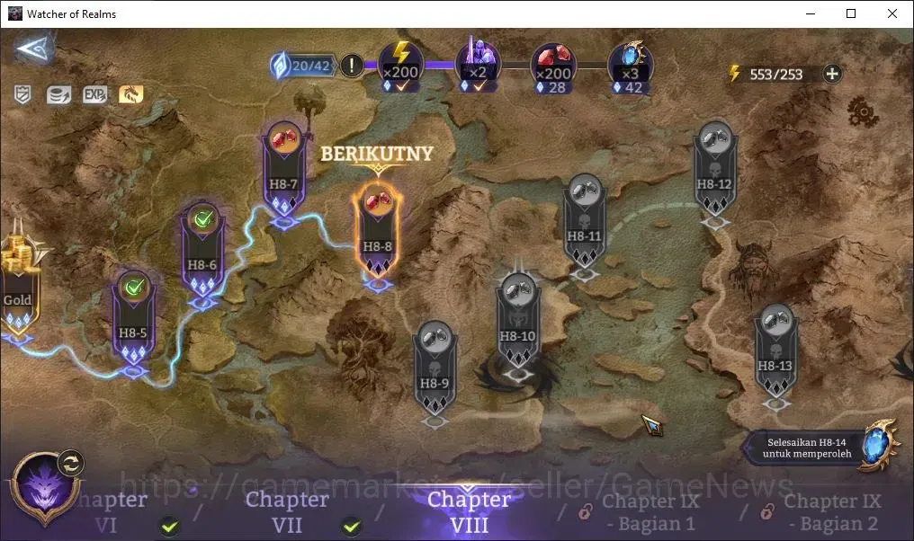 Watcher of Realms Accounts Global 60x|Lv 62| 2M Power|3 Lord[Rivenhald,Laya,T image 20
