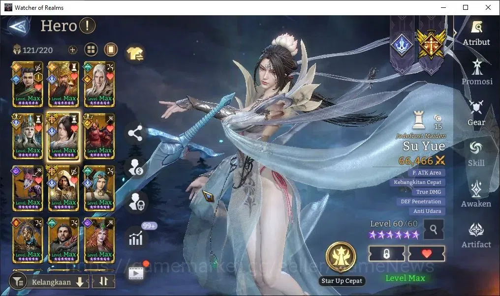 Watcher of Realms Accounts Global 60x|Lv 62| 2M Power|3 Lord[Rivenhald,Laya,T image 6