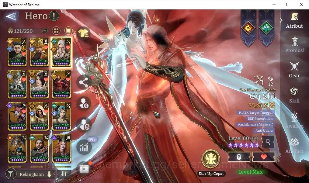 Watcher of Realms Accounts Global 60x|Lv 62| 2M Power|3 Lord[Rivenhald,Laya,T image 7