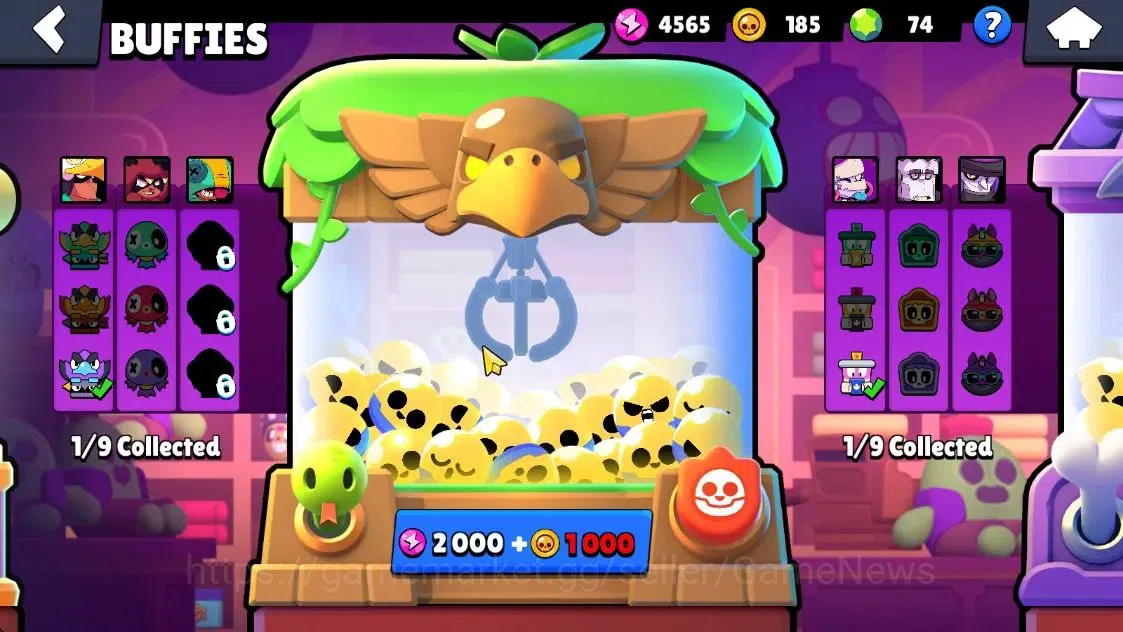 Brawl Stars Accounts 1703 Trophy|24 Brawlers 1 Max Lvl [EMZ] Myth Mortis|14 Skins|2 Epic [Sugarplum rosa] 2 SR|4,5K PP|CN 13