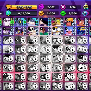 Brawl Stars Accounts 1703 Trophy|24 Brawlers 1 Max Lvl [EMZ] Myth Morti image 1