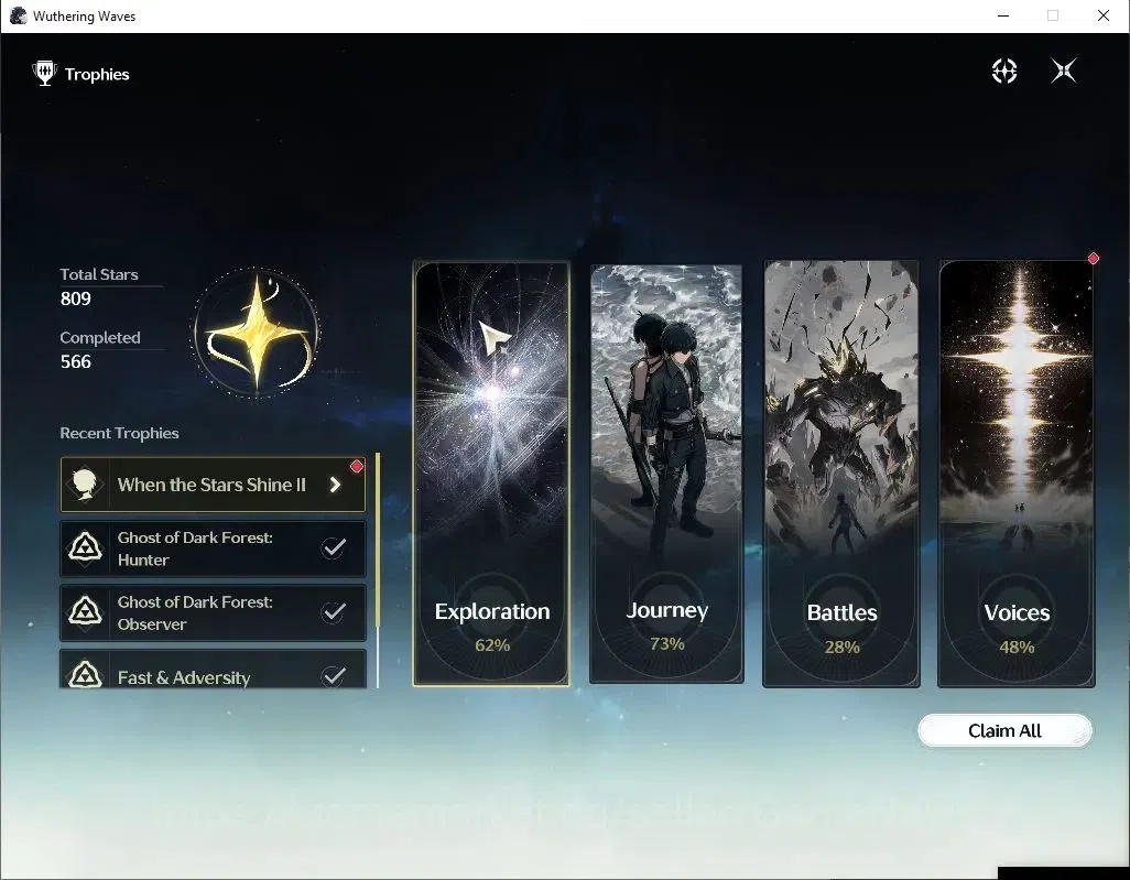 Wuthering Waves Accounts Others SEA |UL 49|2 Limited| Yangyang: Xuanling RC 5 + Signature, Rebecca |DB Lvl 30|MC Female|Log 10