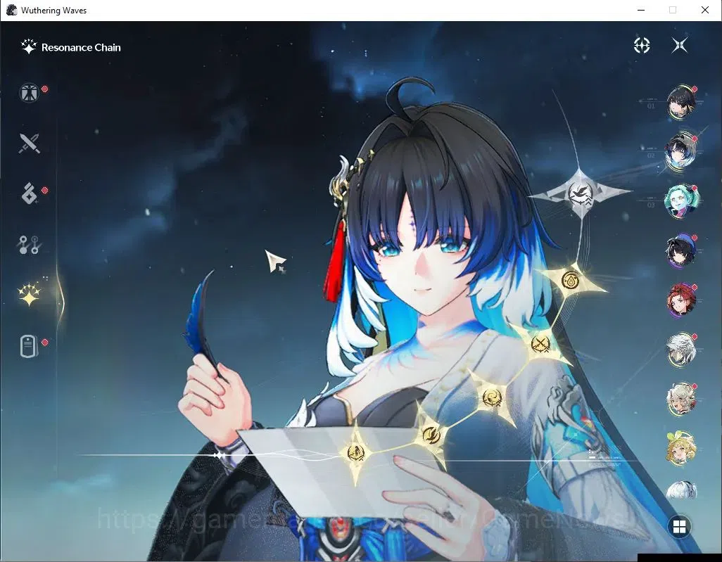 Wuthering Waves Accounts Others SEA |UL 49|2 Limited| Yangyang: Xuanling RC 5 + Signature, Rebecca |DB Lvl 30|MC Female|Log 3