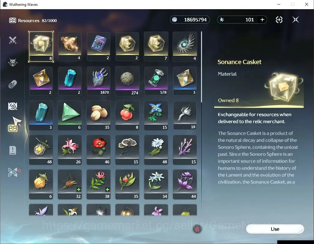 Wuthering Waves Accounts Others SEA |UL 49|2 Limited| Yangyang: Xuanling RC 5 + Signature, Rebecca |DB Lvl 30|MC Female|Log 8
