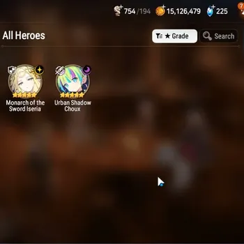 Epic Seven Accounts Limited Hero GLOBAL Unverif|NewEra|2 ML(Monarch Iseria,Urban Shadow