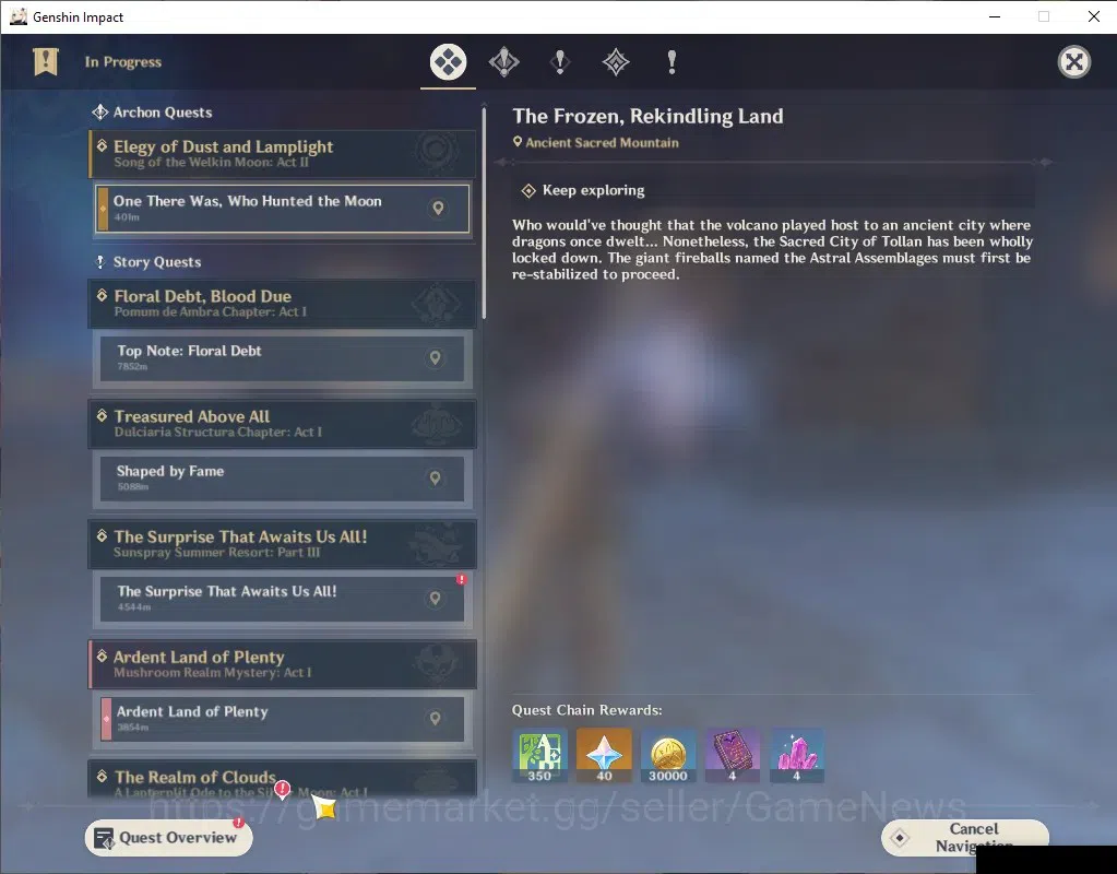 Genshin Impact Accounts ASIA|AR 58|17 Limited + 4 (*5Weapon)|Nefer,Lauma,N image 17