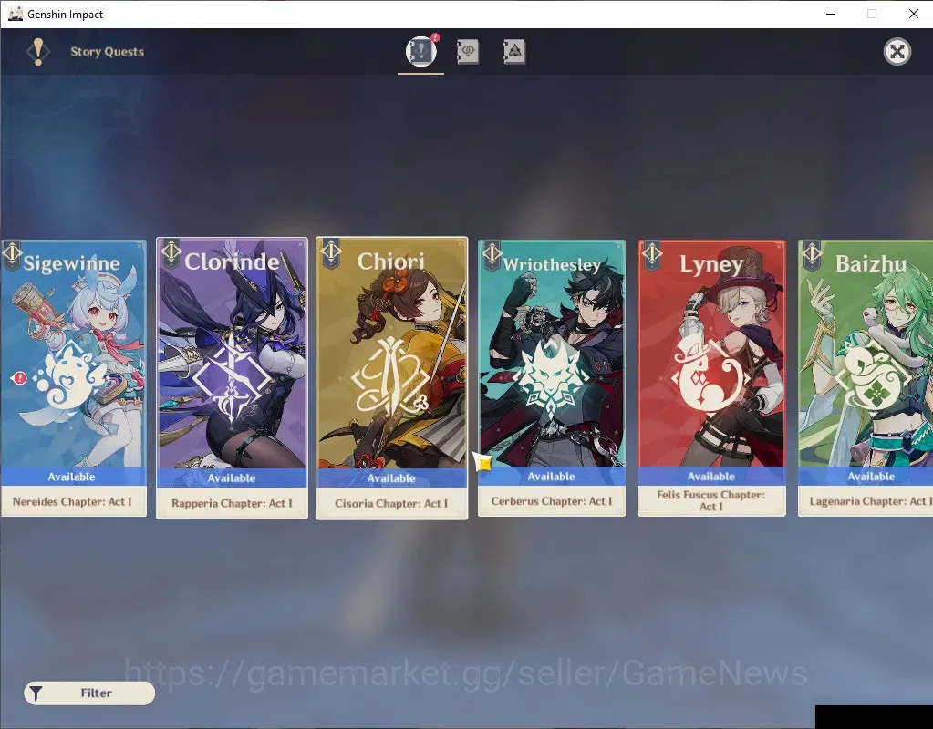 Genshin Impact Accounts ASIA|AR 58|17 Limited + 4 (*5Weapon)|Nefer,Lauma,N image 20