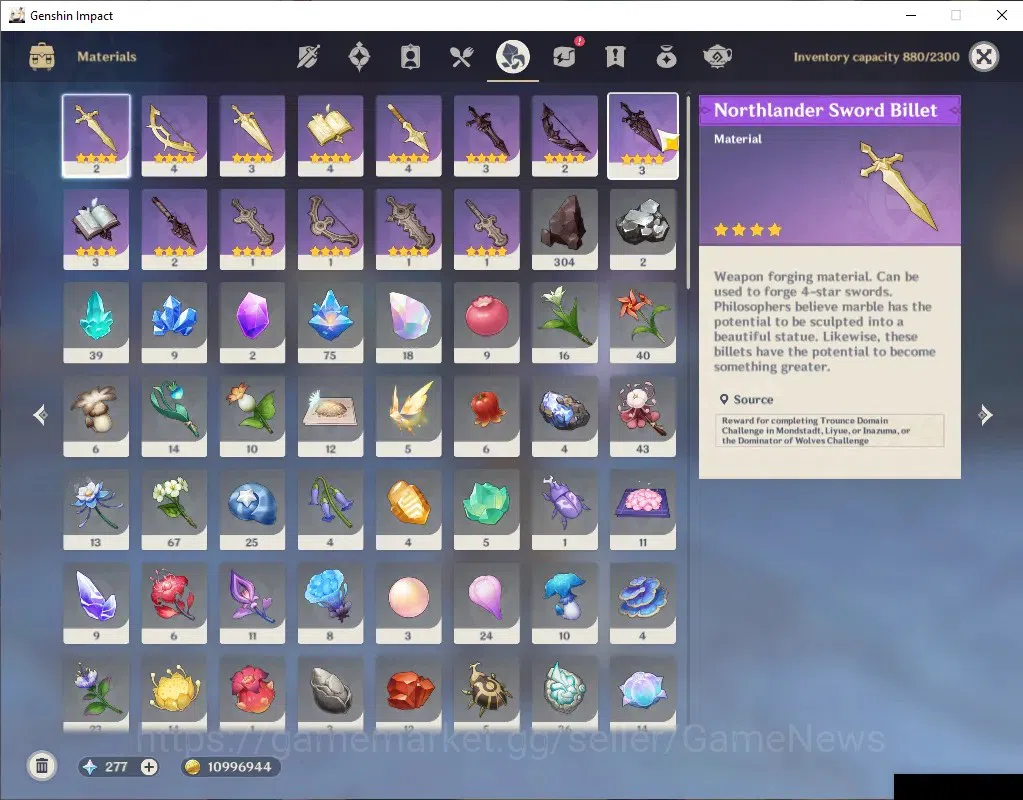 Genshin Impact Accounts ASIA|AR 58|17 Limited + 4 (*5Weapon)|Nefer,Lauma,N image 8