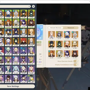 Genshin Impact Others ASIA|AR 58|17 Limited + 4 (*5Weapon)|Nefer,Lauma,N image 1