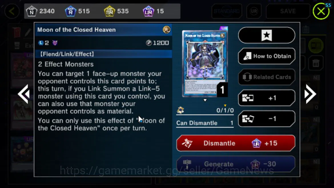 Yu-Gi-Oh! Master Duel Accounts Lv 18|19 Deck|Kewl Toon,Yubel FS,LunaLight,Sky Str image 7