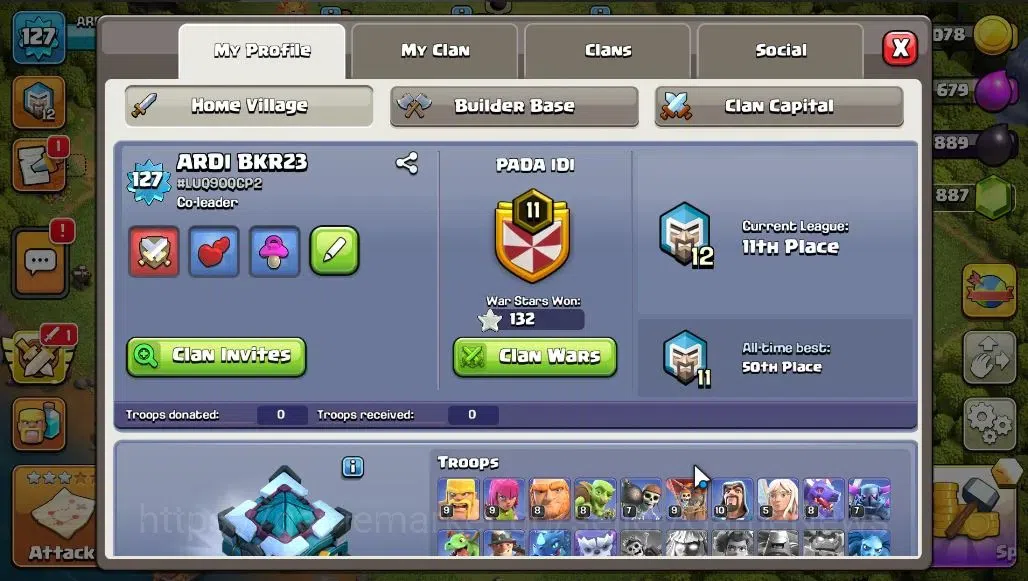 Clash of Clans Accounts LV 127|TH 13-BH 10||HH 7|Limited Skin|BK 38,AQ 40, image 2
