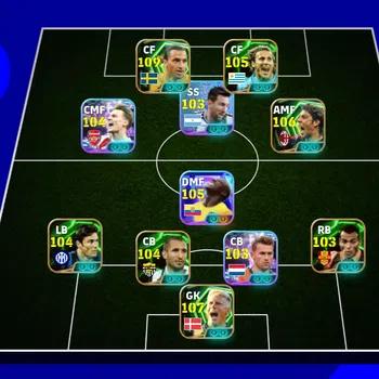 eFootball Accounts Legends & Iconic Players EFOOTBALL 2026 | EPIC ZLATAN IBARHIM,M ODEGARD,M CAICEDO ANCHOR,P