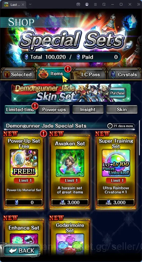 Last Cloudia Accounts GLOBAL|Rank 22|100K Crysta|Top Tier Unit (Total 17 image 9