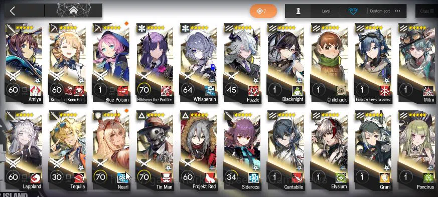 Arknights Accounts Lv 98|231 OP+57 Skin|56K Orun|14 Limited| Wisadel, image 9