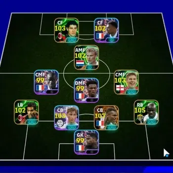 eFootball Accounts Legends & Iconic Players Android|National Team Pack France'26|9 Big Time Marcel Desailly|Epic Lilian