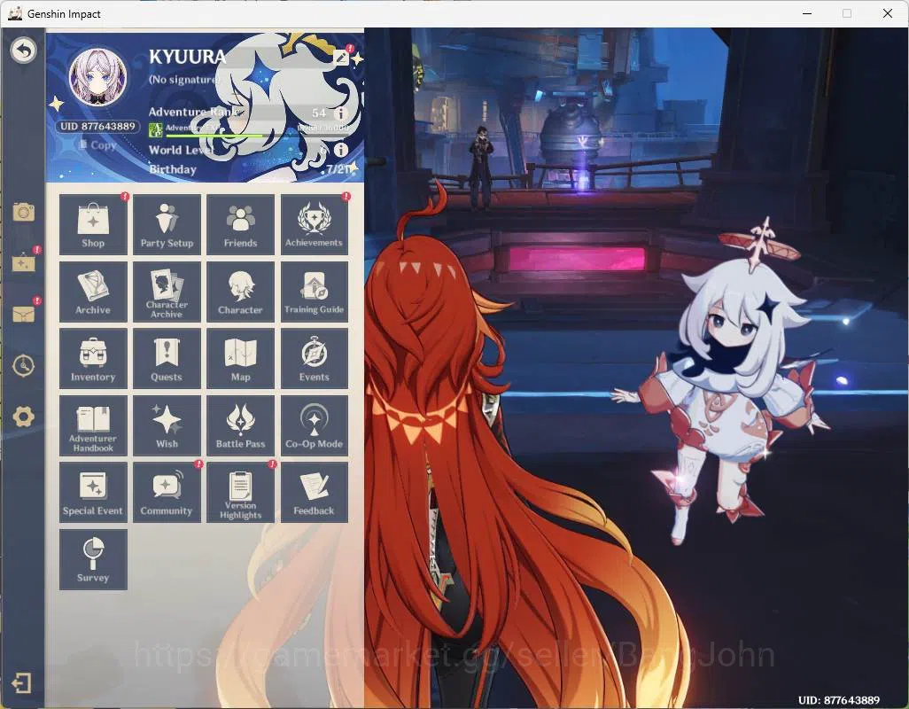 Genshin Impact Accounts ASIA | AR 54 | Mayuika, Yelan, Citlali, Bennet, Al image 1