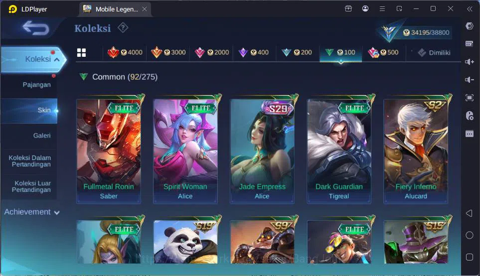 Mobile Legends: Bang Bang Accounts GLOBAL|Hero 115|Skin 152|Prime Beatrix,Blazing Lay image 11