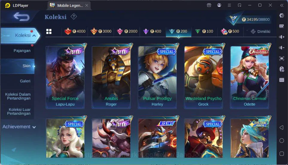 Mobile Legends: Bang Bang Accounts GLOBAL|Hero 115|Skin 152|Prime Beatrix,Blazing Lay image 14