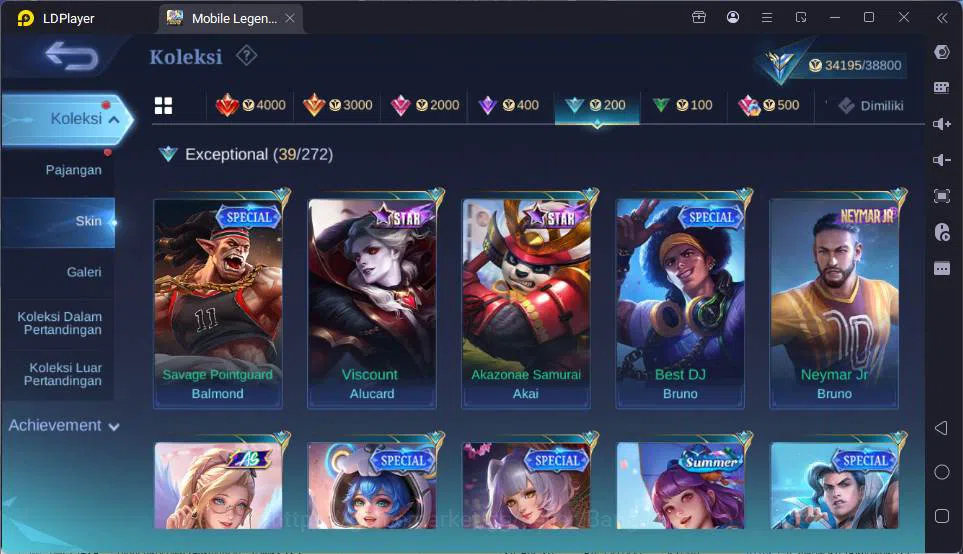 Mobile Legends: Bang Bang Accounts GLOBAL|Hero 115|Skin 152|Prime Beatrix,Blazing Lay image 16