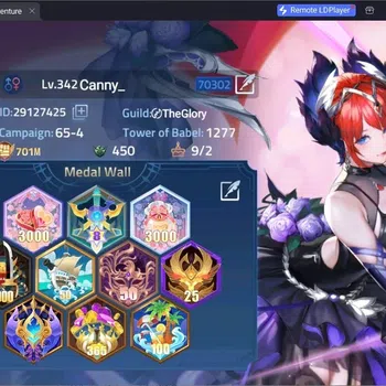 Mobile Legends: Adventure Accounts Global |LV 342|701M Power|VIP 10|Camp 65-4|Hero 321|11 Nexus|40Awaken|2UR|10Epic|50Rare