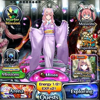 Grand Summoners Starter Global|Rank 45|Fresh Starter| 6 Ascend+2 TW | [Shu image 1
