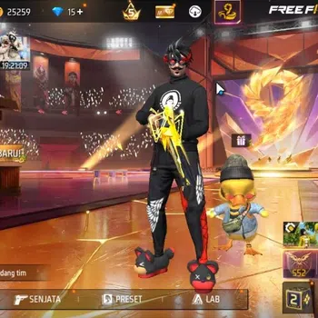Free Fire Accounts Indonesia|M1887 Golden Glare|Famas Demonic Grin Lvl 6|2 Fist Skin|3 Bundle Collab Naruto|323 Vault 151