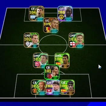 eFootball Accounts Legends & Iconic Players Android|Big Time Eden Hazard|13 Epic Francesco Totti,Sergio Aguero,Steven