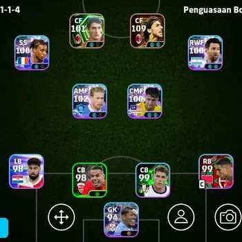 eFootball Accounts Others Mobile|PW3090|KevinDeBruyneShowT,MichaelOlliseShowT,LionelMessiShowT,Moa Laine Show t,Danlele