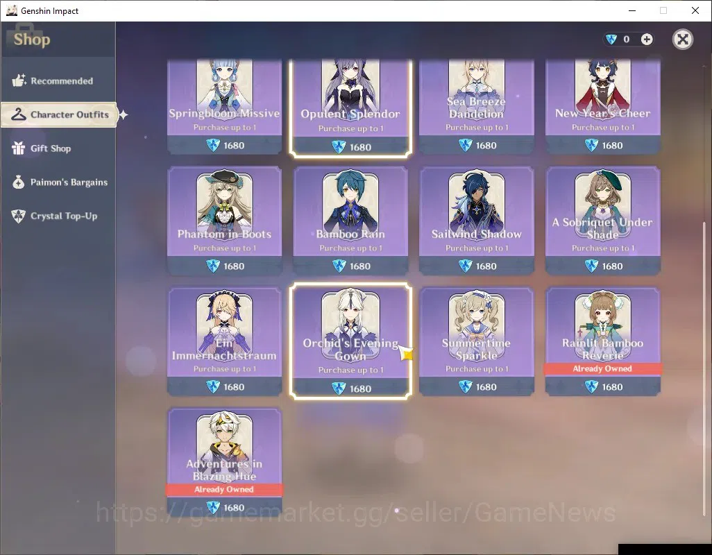 Genshin Impact Accounts ASIA|AR 56|7 Limited + 6 (*5Weapon)|(Mavuika,Flins image 13
