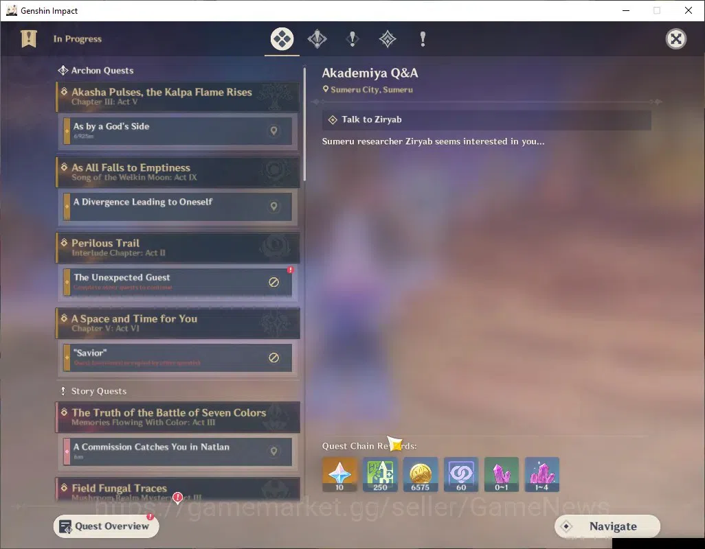 Genshin Impact Accounts ASIA|AR 56|7 Limited + 6 (*5Weapon)|(Mavuika,Flins image 17