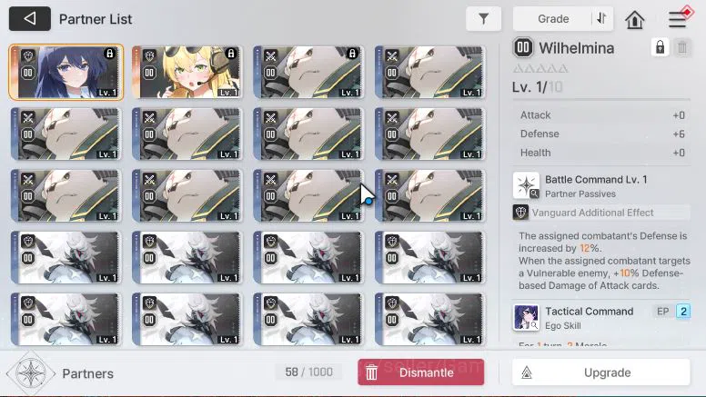 Chaos Zero Nightmare Accounts GLOBAL Verif | Lv06 | Fresh Starter Kayron Orlea V image 4