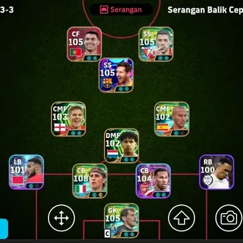 eFootball Accounts Legends & Iconic Players Android|PW 3185|Epic LionelMessi Cannavaro JodriAlba Suarez Casillas Serginho