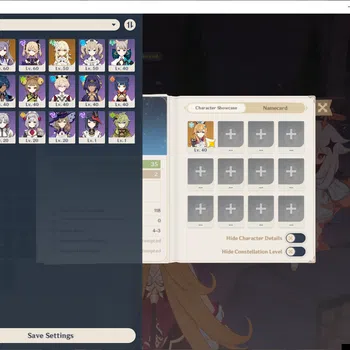 Genshin Impact Mid Game ASIA|Starter|AR 35|1 Limited+15(*4Character)|Escof image 1