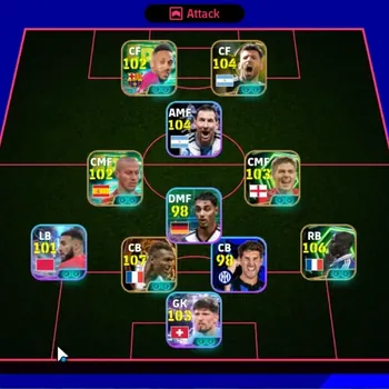 eFootball Accounts Legends & Iconic Players Android|Power 3139|BigTime Marcel Desailly|8 Epic Lilian Thuram,Sergio