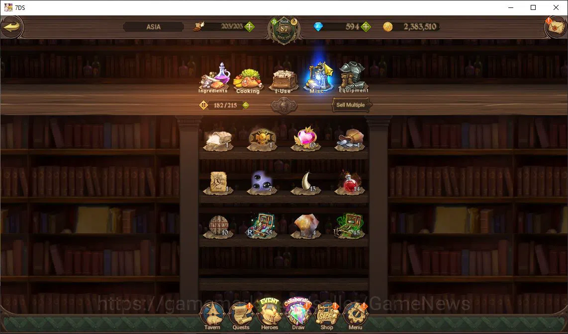 The Seven Deadly Sins: Grand Cross Accounts Asia|3,8M CC|594 DM+102 LS|3 LR+6 UR+Many Collab|S image 3