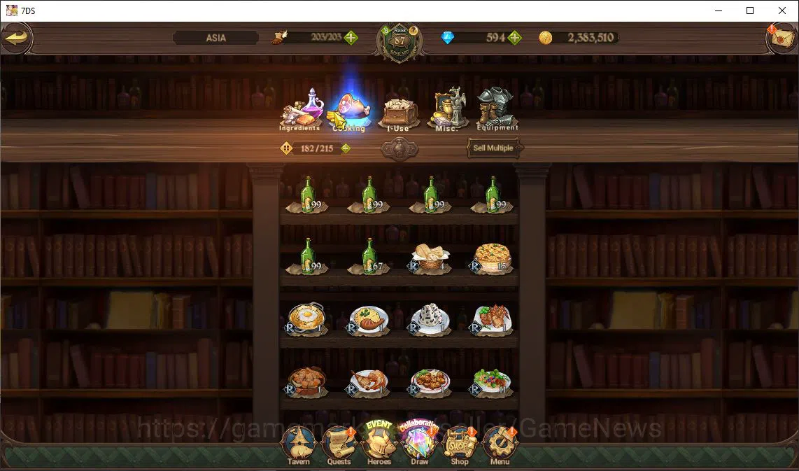 The Seven Deadly Sins: Grand Cross Accounts Asia|3,8M CC|594 DM+102 LS|3 LR+6 UR+Many Collab|S image 5